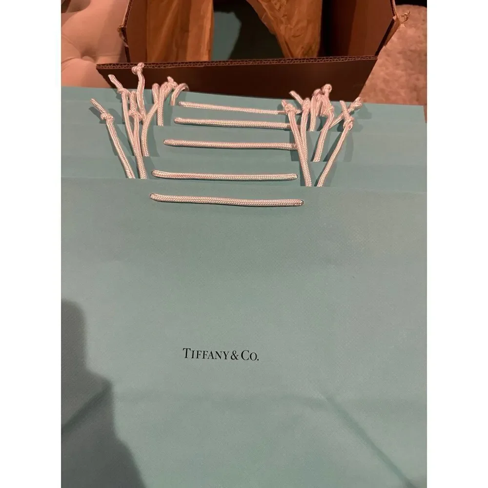 Lot of 4 Tiffany & Co Shopping Bags Empty